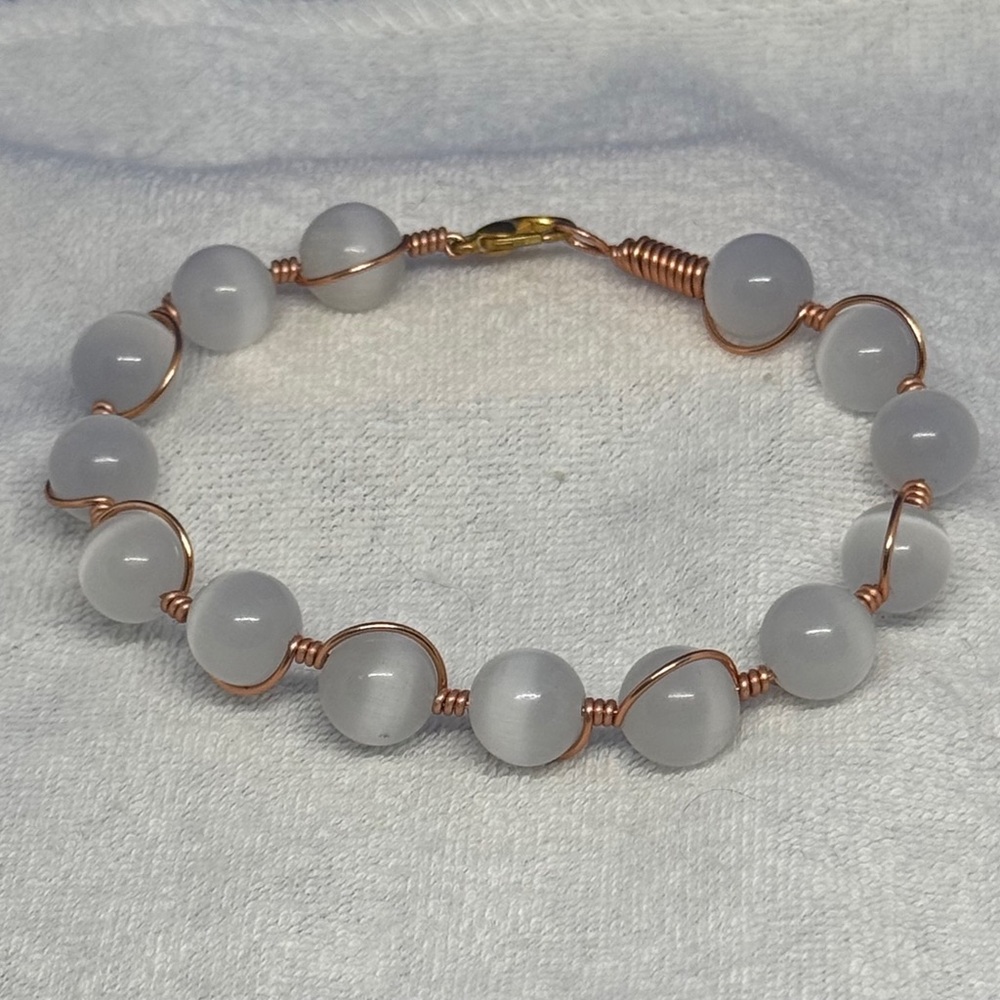 Elegant Opalite Beaded Bracelet